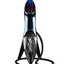 Hookah Anima BLUE, Black table stand Hookah Anima BLUE, Black table stand