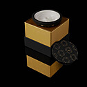Bowl / Head Kaloud - Samsaris Lapis (Black SI, White CER, for v.1+) KSLBW01-L1 Bowl / Head Kaloud - Samsaris Lapis (Black SI, White CER, for v.1+) KSLBW01-L1