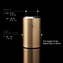 Filter Pod Kaloud - Ayara Adaptor (Large, Gold) KAYFHAAU-L-01 Filter Pod Kaloud - Ayara Adaptor (Large, Gold) KAYFHAAU-L-01