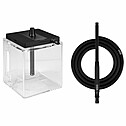 Hookah Hoob - Atom (Black / Black components / Transparent Flask) Hookah Hoob - Atom (Black / Black components / Transparent Flask)