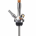 Russian Hookah Union - Fibonacci Hybrid Black/Gold Russian Hookah Union - Fibonacci Hybrid Black/Gold