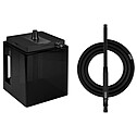 Hookah Hoob - Atom (Black / Black components / Black Flask) Hookah Hoob - Atom (Black / Black components / Black Flask)