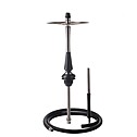 Russian Hookah Iron Rose Black Russian Hookah Iron Rose Black