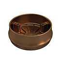 Shisha Heat Management System Zeppelin Titanium Bronze Matte Shisha Heat Management System Zeppelin Titanium Bronze Matte