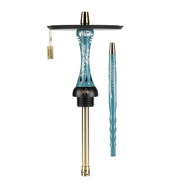 Hookah Alpha Hookah - Model X SS VNDL Azure Hookah Alpha Hookah - Model X SS VNDL Azure