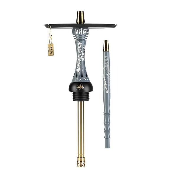 Hookah Alpha Hookah - Model X SS VNDL Nardo Grey Hookah Alpha Hookah - Model X SS VNDL Nardo Grey