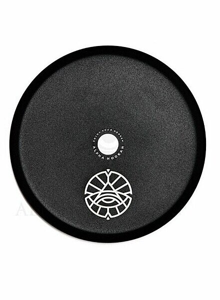 Shisha designer saucer flat Alpha Hookah Shisha designer saucer flat Alpha Hookah