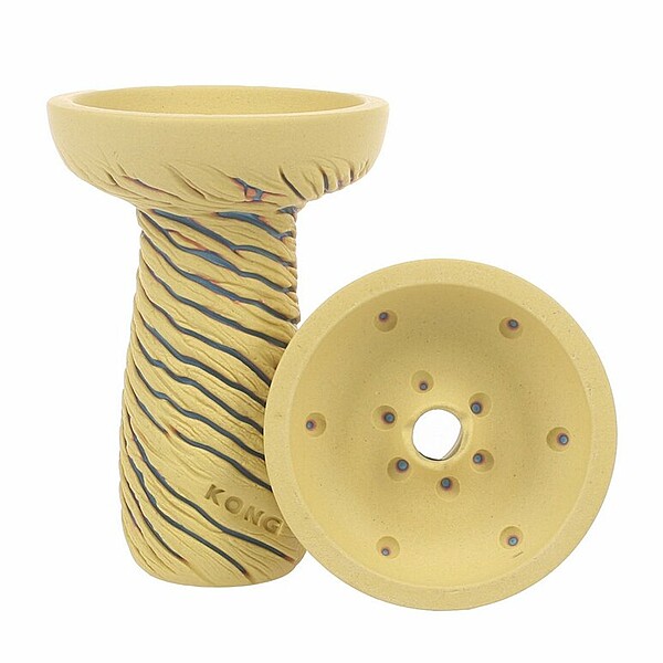 Shisha Bowl / Head Kong Phunnel Lava Yellow Shisha Bowl / Head Kong Phunnel Lava Yellow