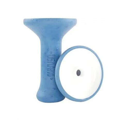 Shisha Head / Bowl Oblako MONO Phunnel L Glaze Top (Light Blue)