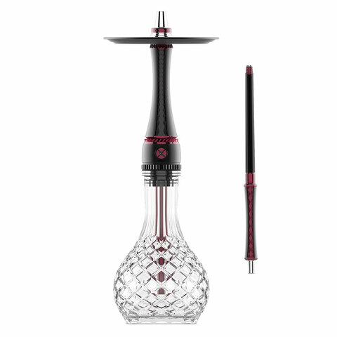 Russian Hookah Maxx Royal Ruby Black