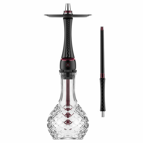 Russian Hookah Maxx Royal Ruby Black