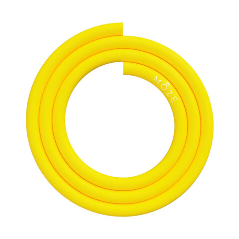 Shisha Hose / Pipe Moze - Silicone (Yellow)