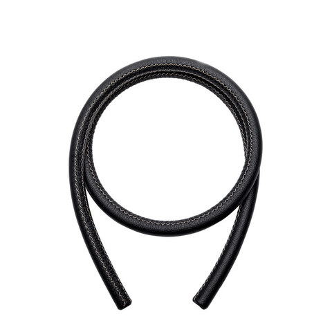 Shisha Hose Wookah - Natural Leather (Black)