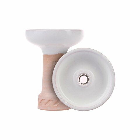 Shisha Bowl / Head Hype Phunnel Glaze White