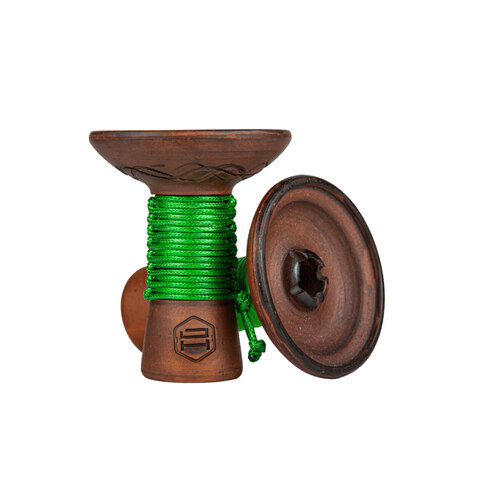 Shisha Bowl / Head Japona Mummy - Green