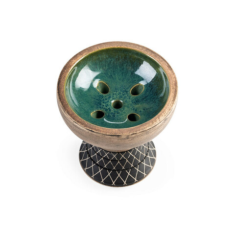 Shisha Bowl / Head Alpha Hookah - Turk Design (Forest)