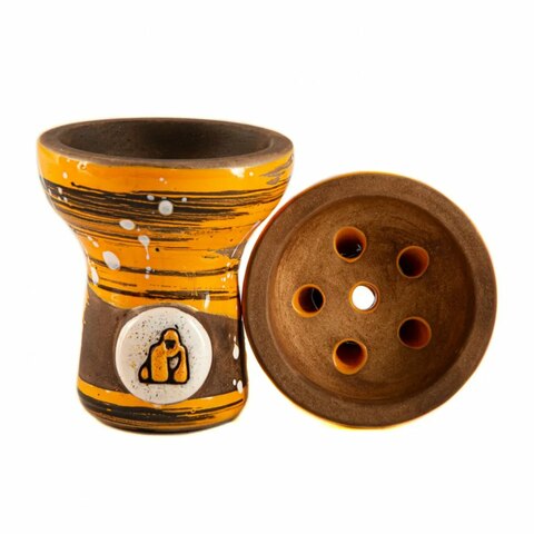 Shisha Bowl / Head Kong Turkish Boy Space Orange