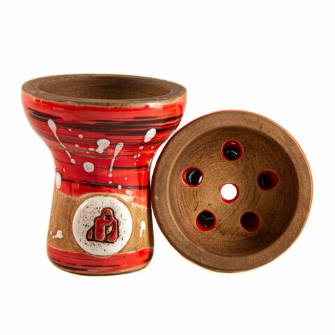 Shisha Bowl / Head Kong Turkish Boy Space Red