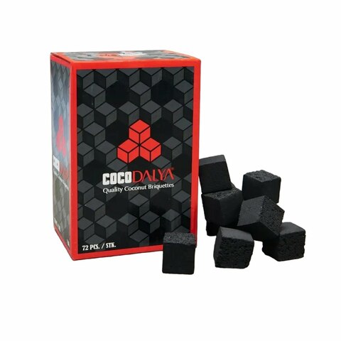 Shisha Charcoal Cocodalya 72 pcs - 1kg