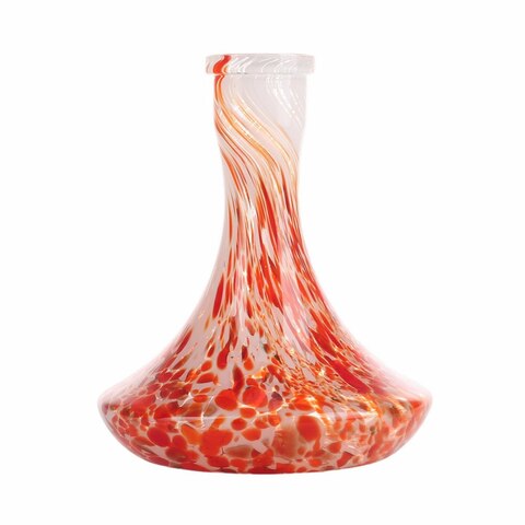 Shisha Flask Kite (Red and white crumb)