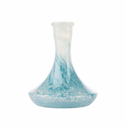 Shisha Flask Kite (White-blue alabaster)