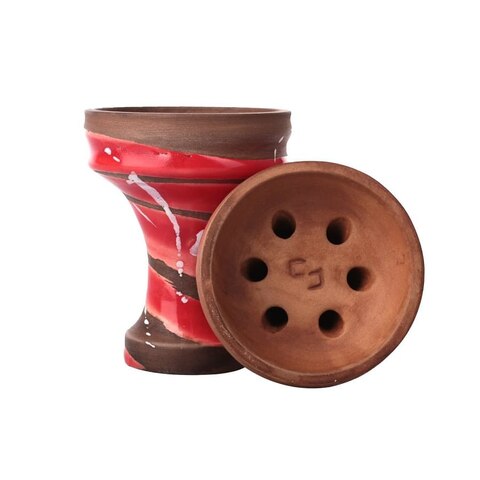 Shisha Head / Bowl Conceptic Design 2 - Red