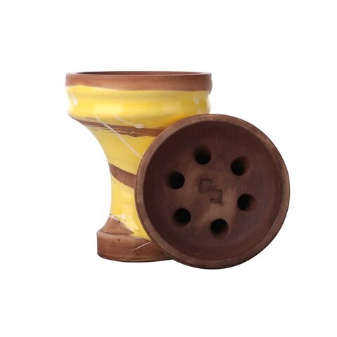 Shisha Head / Bowl Conceptic Design 2 - Yellow