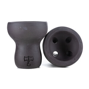 Shisha Head / Bowl Тор Titan Clay Black