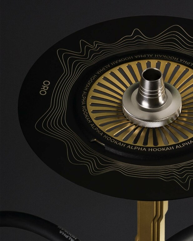 Alpha Hookah Model Oro 3