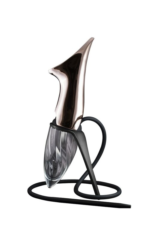 Hookah Anima PLATINUM, Black table stand