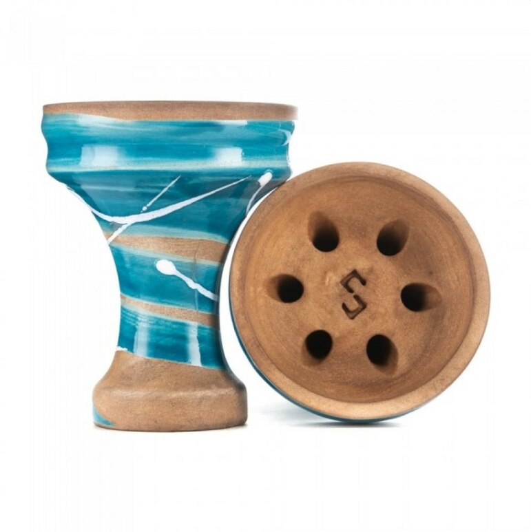 Shisha Bowl / Head Conceptic Design 2 (Blue)