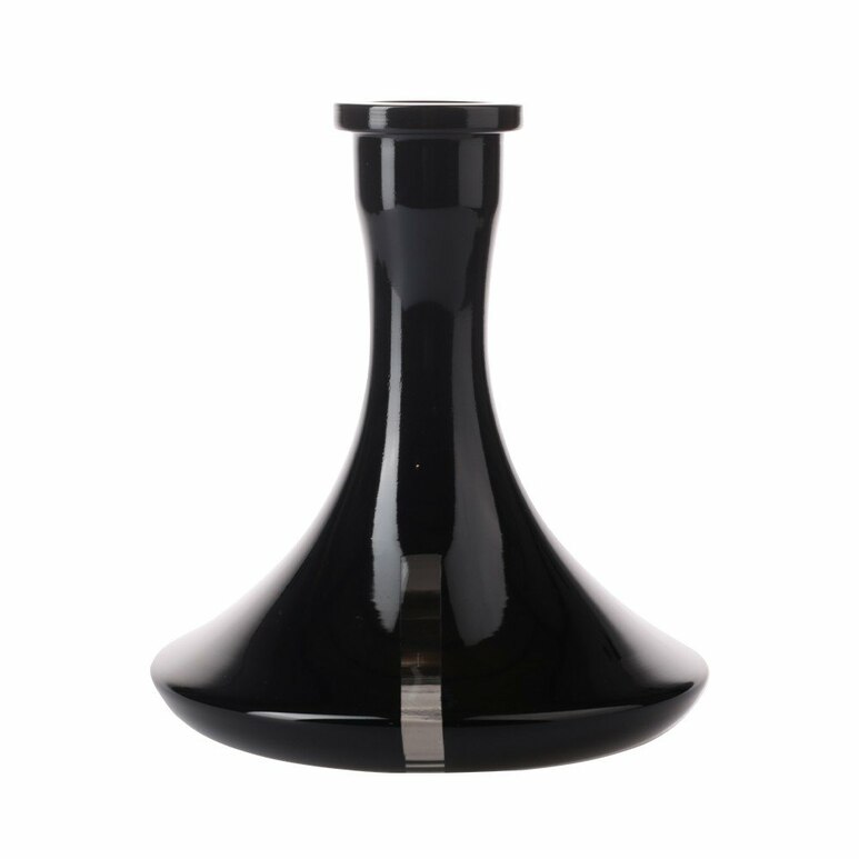 Shisha Flask Kite (Black and Transparent)