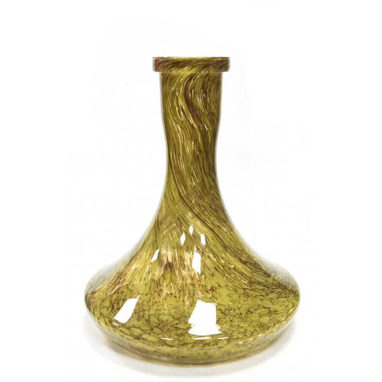 Shisha Flask Kite (Yellow and Brown Crumb)