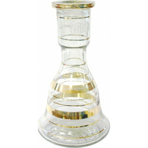 Shisha Flask Mamoon - Gold Rings (For HJ Hookah)