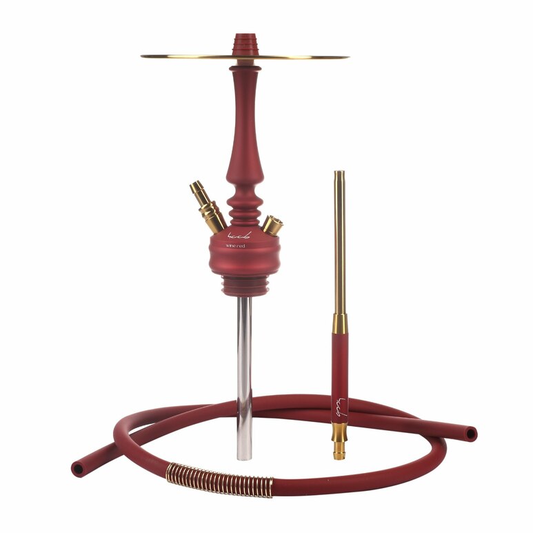 Russian Hookah Hoob Mars Mini Wine Red