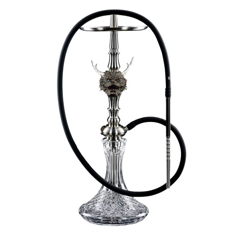 Hookah Maklaud - Helios Di-Lun Crystal Collection (with Crystal Flask)