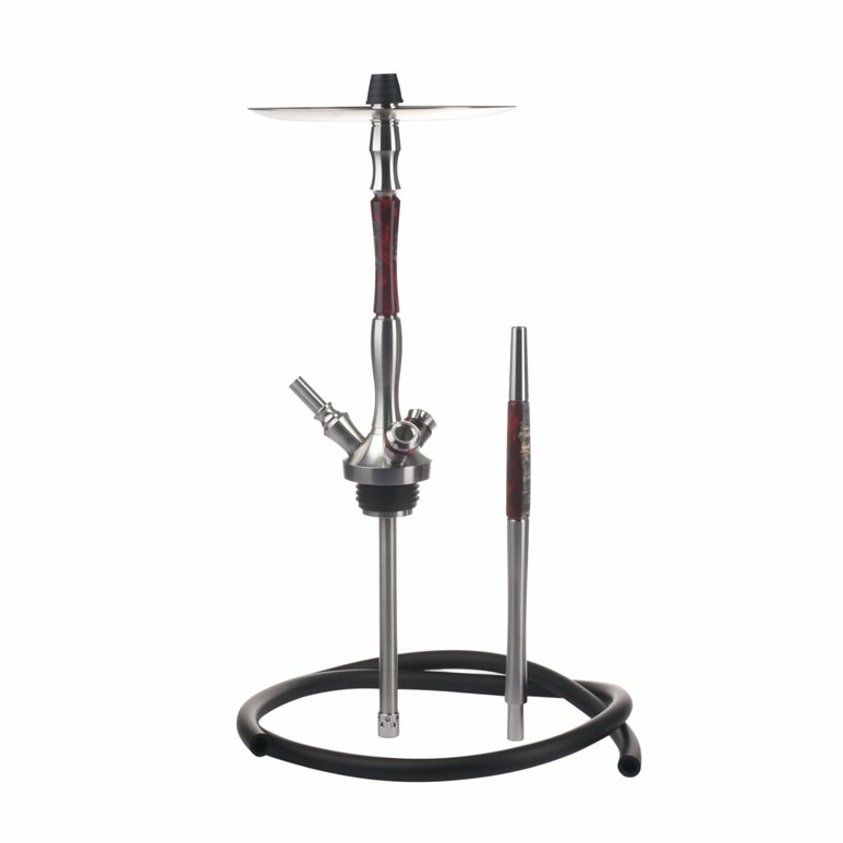 Hookah UNION Fibonacci HYBRID (Black/Red)