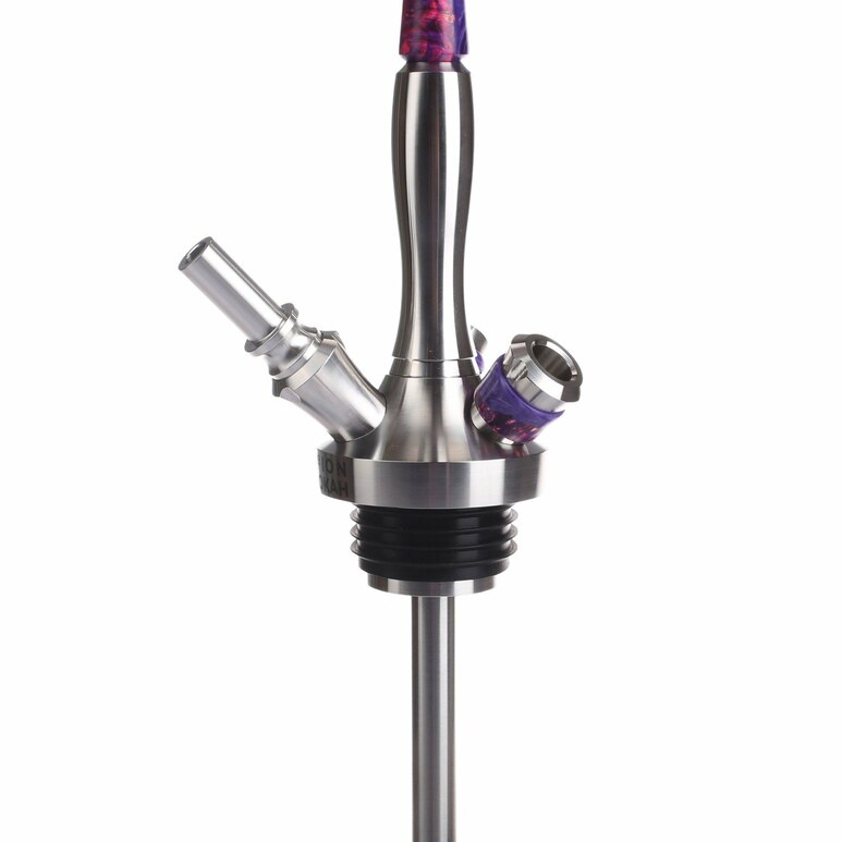 Hookah UNION Fibonacci HYBRID (Pink/Purple) 2