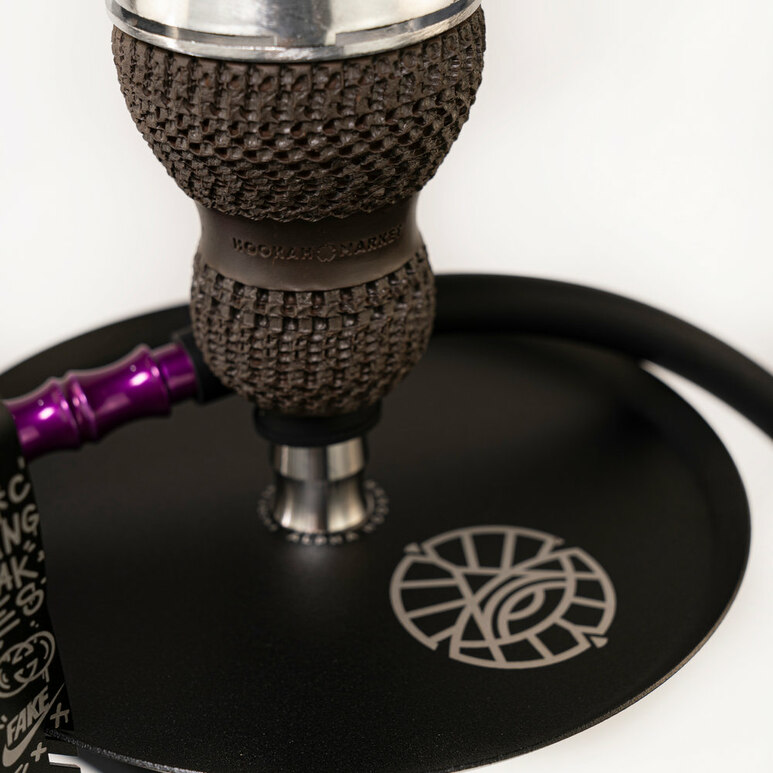 Russian Hookah Set - Alpha Hookah Model X Purple 2