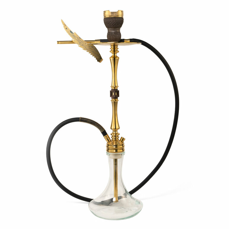 Russian Hookah Set - Hookah Hoob Mars Gold