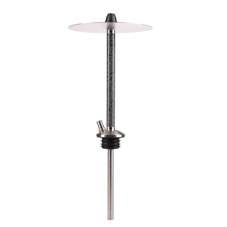 Russian Hookah Target Estetic Steel Grey