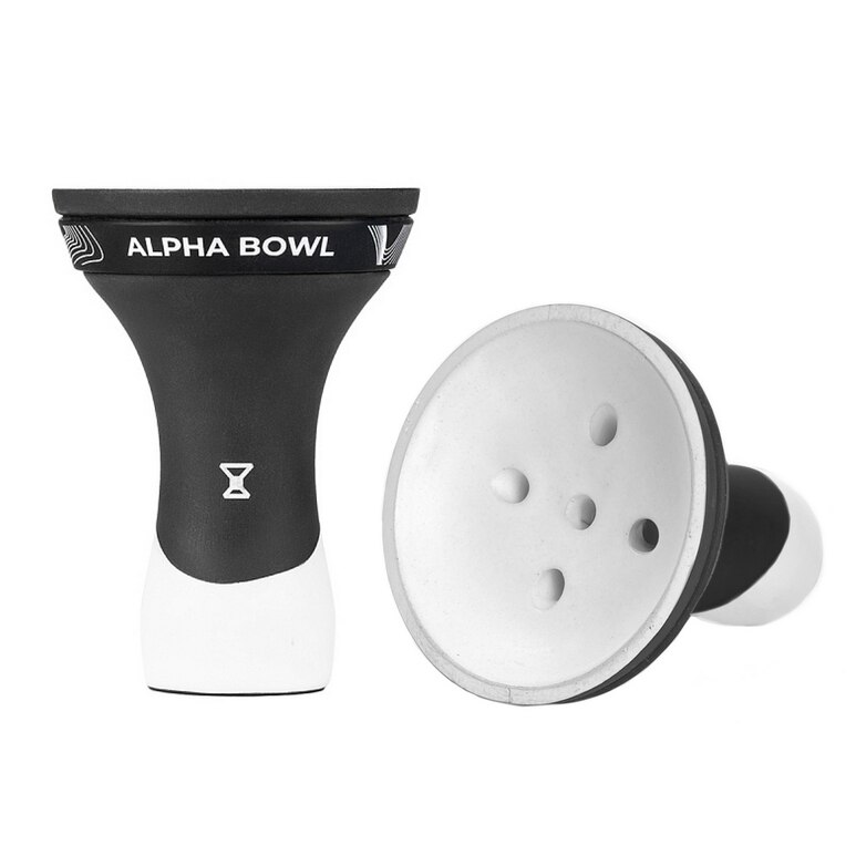 Shisha Bowl / Head Alpha Hookah - Race Classic (White Matte) 2