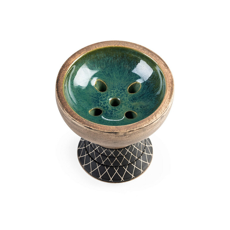 Shisha Bowl / Head Alpha Hookah - Turk Design (Forest)