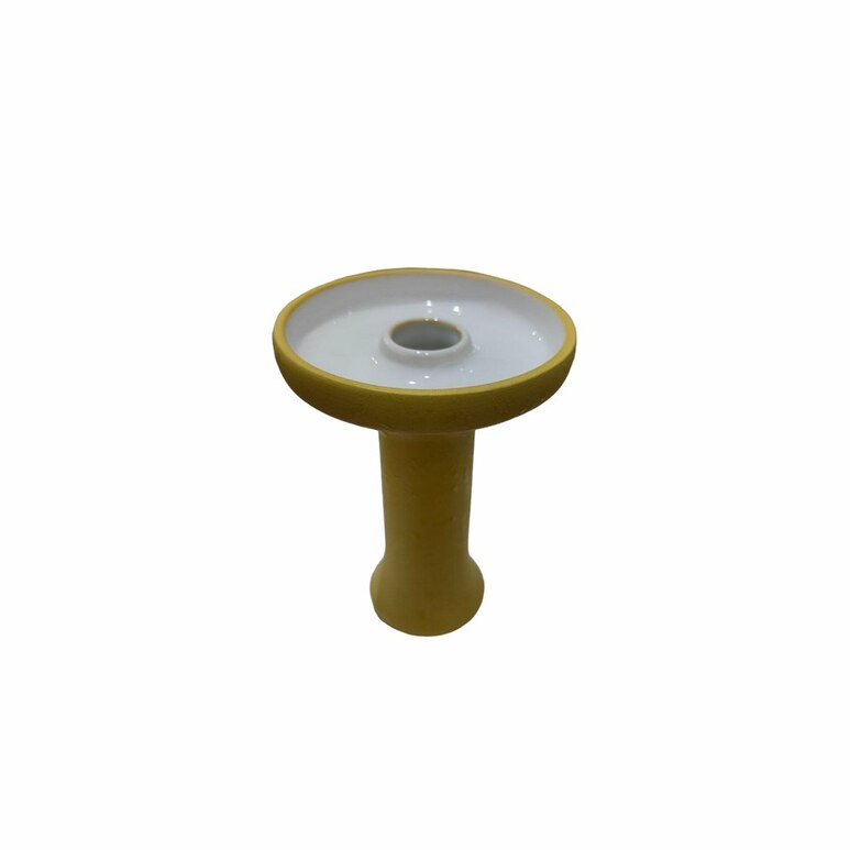 Shisha Bowl / Head Oblako MONO Phunnel L Glaze Top (Yellow)