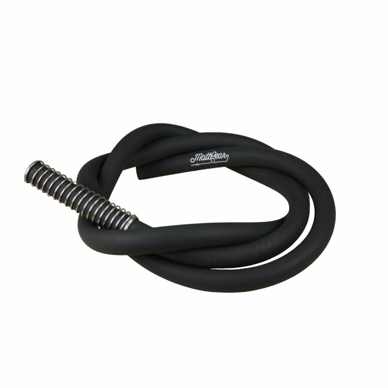 Shisha Hose / Pipe MattPear Silicone Black