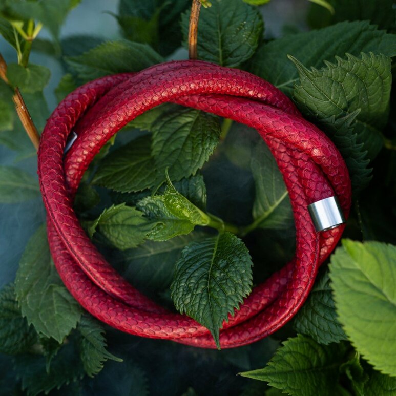 Shisha Hose / Pipe Snake - Burgundy Python