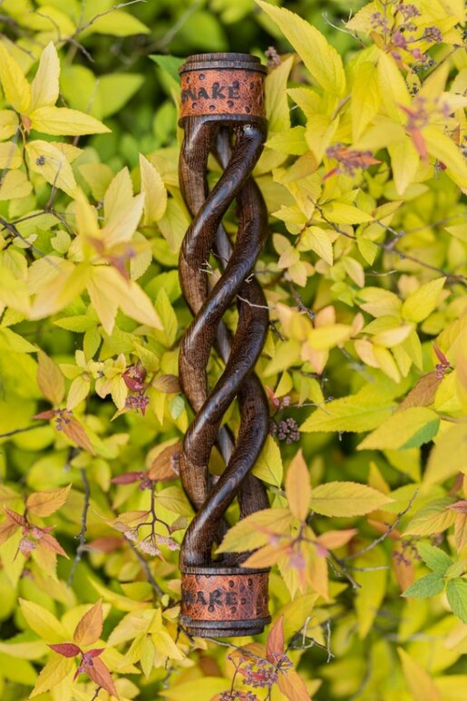 Hookah Snake Shisha Triple Spiral Wenge 6