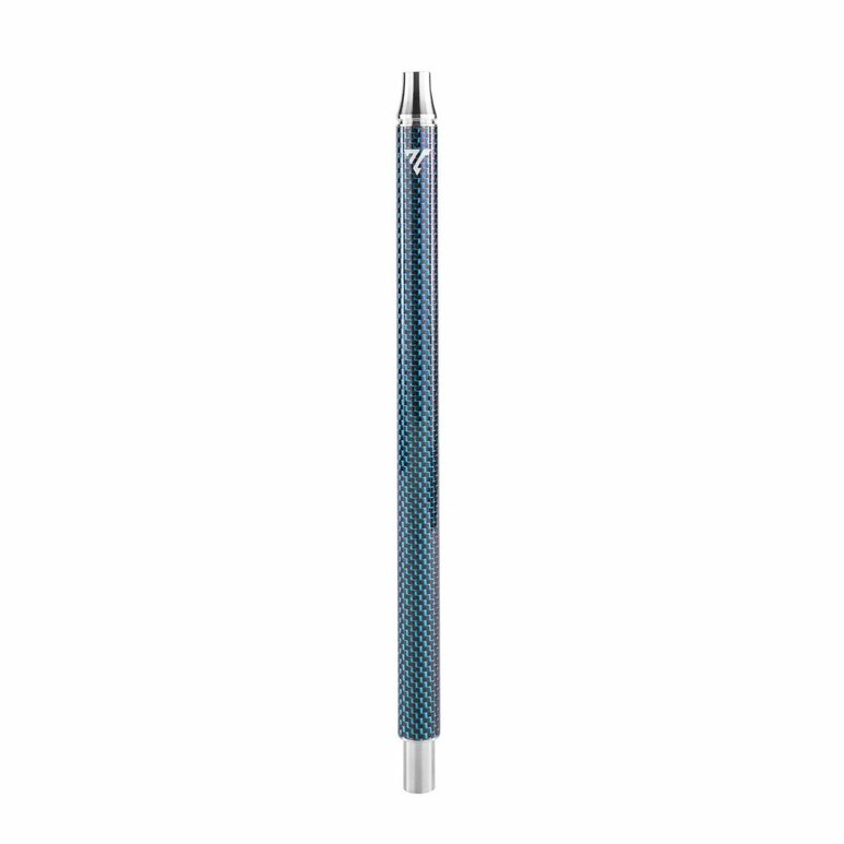 Shisha Mouthpiece - VYRO Carbon - Blue 30cm