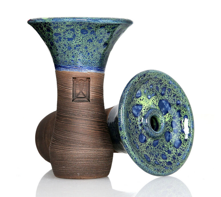 Shisha Bowl / Head Werkbund Evo (Deep) (Coral Blue Green)