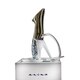 Hookah Anima Premium GOLD, white stand leather hose white/gold set 2